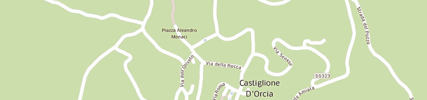 Mappa della impresa arca srl a CASTIGLIONE D ORCIA