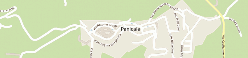 Mappa della impresa poste italiane spa a PANICALE