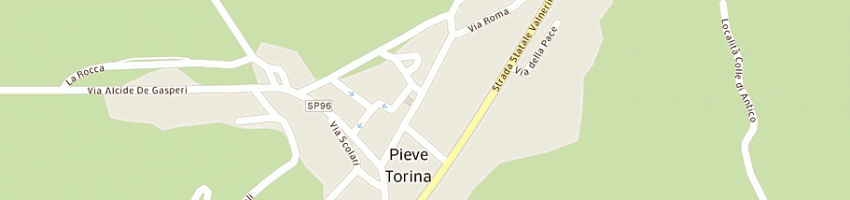 Mappa della impresa forti antonio a PIEVE TORINA