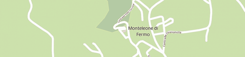 Mappa della impresa tf fiori srl a MONTELEONE DI FERMO