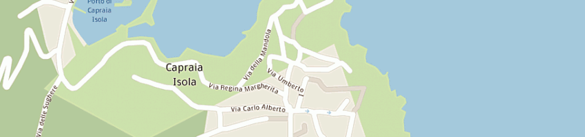 Mappa della impresa scuola elementare a CAPRAIA ISOLA