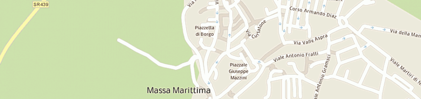 Mappa della impresa agenzia per il turismo - grosseto a MASSA MARITTIMA