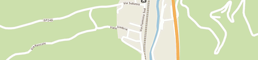 Mappa della impresa carabinieri a VALTOPINA