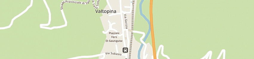 Mappa della impresa ristorante il cremolino a VALTOPINA