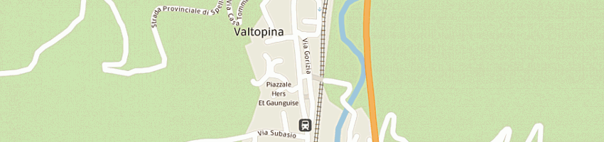 Mappa della impresa albergo ristorante il tartufaro a VALTOPINA
