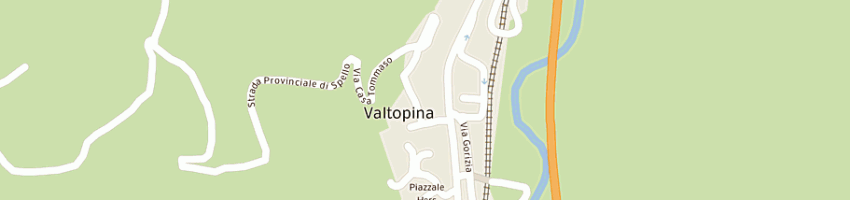 Mappa della impresa pennecchi gianfranco a VALTOPINA