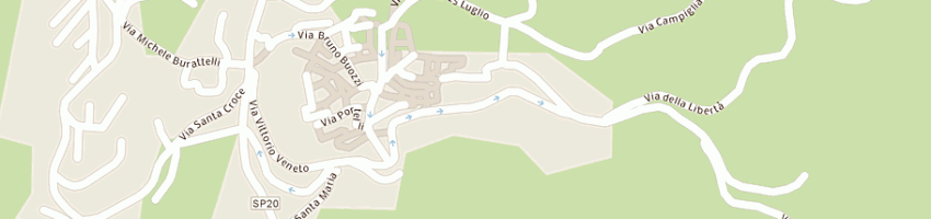 Mappa della impresa unita' sanitaria locale n6 livorno a CAMPIGLIA MARITTIMA