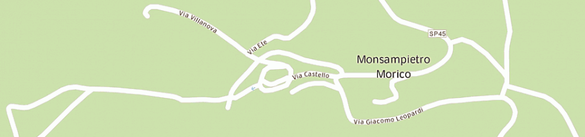 Mappa della impresa macelleria sbaffoni gilberto a MONSAMPIETRO MORICO