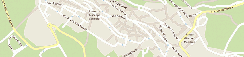 Mappa della impresa poste italiane spa filiale perugia a PERUGIA