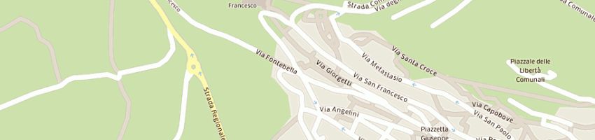 Mappa della impresa vox tours srl a ASSISI