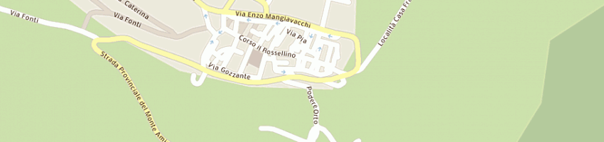 Mappa della impresa fabbriceria chiesa cattedrale di pienza a PIENZA