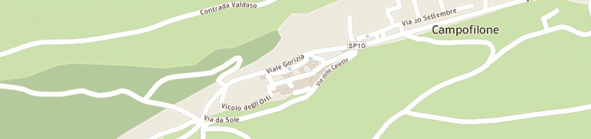 Mappa della impresa prececam dei flli calvaresi giuseppe e pietro snc a CAMPOFILONE