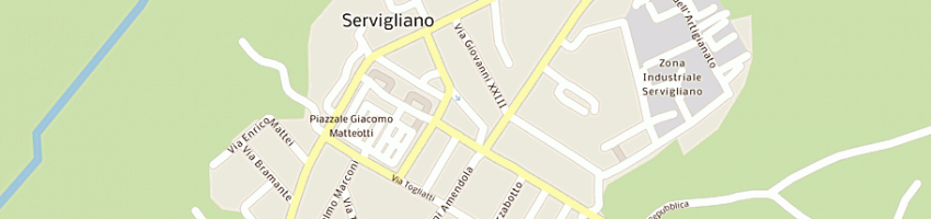 Mappa della impresa carabinieri a SERVIGLIANO