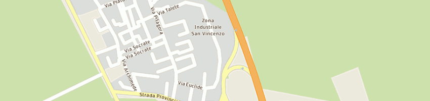 Mappa della impresa societa' italiana reti telefoniche interurbane a SAN VINCENZO