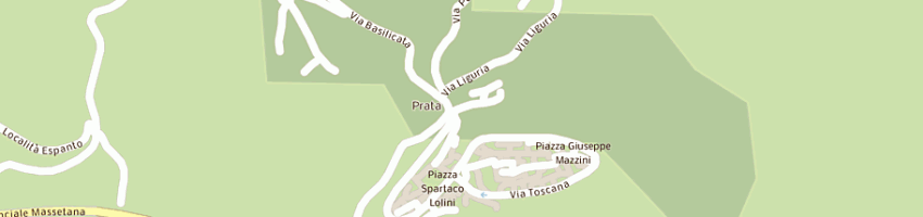 Mappa della impresa verdiani paolo snc di verdiani paolo e c a MASSA MARITTIMA