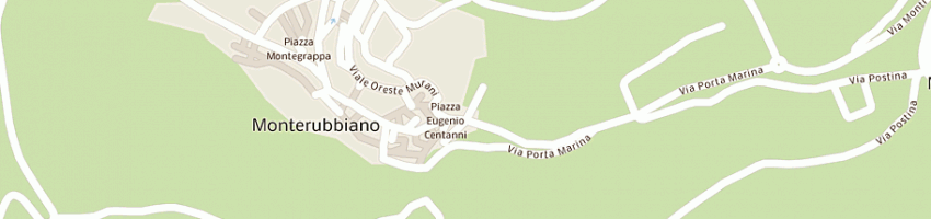 Mappa della impresa albergo ristorante pazzi di petrini roberto e c snc a MONTERUBBIANO