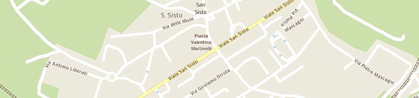 Mappa della impresa perugia golf shop di alessio urbani a PERUGIA
