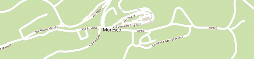 Mappa della impresa poste italiane spa a MORESCO
