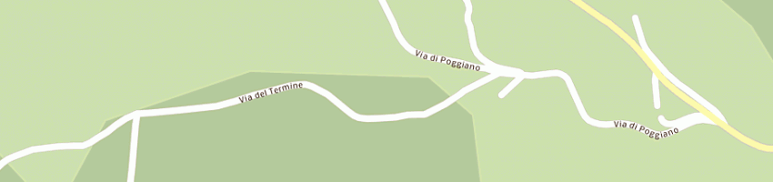 Mappa della impresa villa poggiano a MONTEPULCIANO