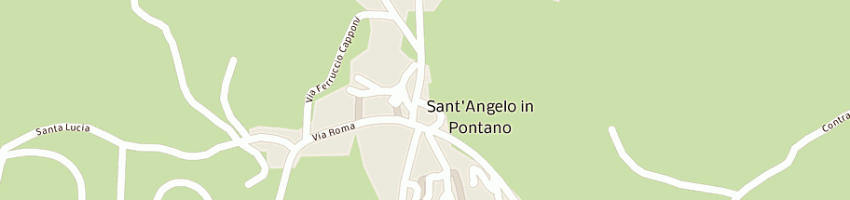 Mappa della impresa parrucci e piergentili e csnc a SANT ANGELO IN PONTANO