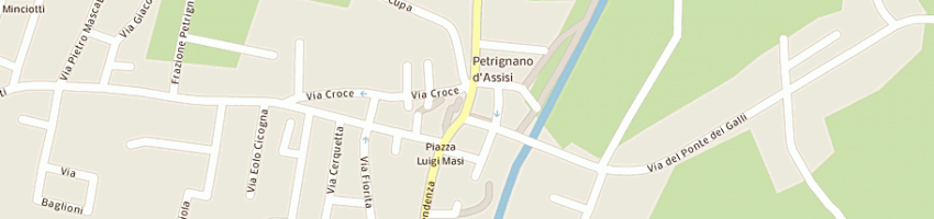 Mappa della impresa poste italiane spa a ASSISI