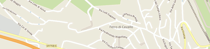 Mappa della impresa caporali carlo a PERUGIA