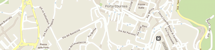 Mappa della impresa gianangeli emanuela a PERUGIA