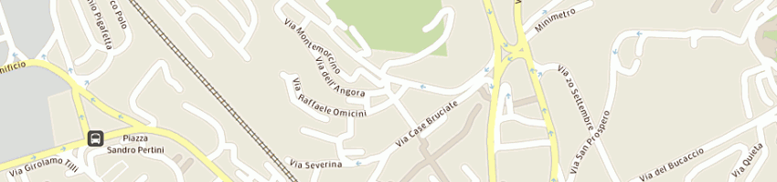 Mappa della impresa filandia sas a PERUGIA