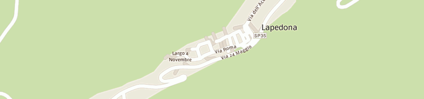 Mappa della impresa macelleria illuminati sonia a LAPEDONA
