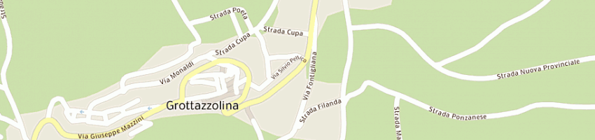 Mappa della impresa centro stampi di rapazzetti pir giovanni a GROTTAZZOLINA