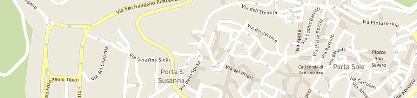 Mappa della impresa ventura francesco ernesto a PERUGIA