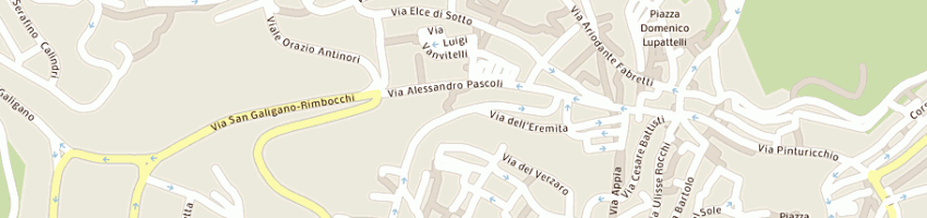 Mappa della impresa universita' degli studi di perugia a PERUGIA