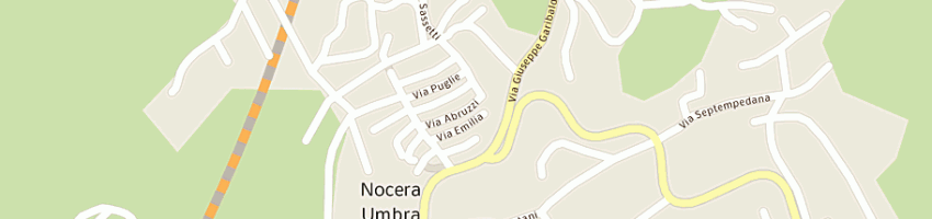 Mappa della impresa azienda usl n3 a NOCERA UMBRA