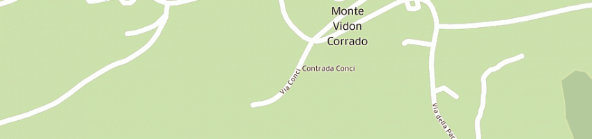 Mappa della impresa luccerini umberto a MONTE VIDON CORRADO