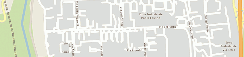 Mappa della impresa donnari macchine srl a PERUGIA