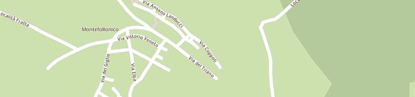 Mappa della impresa locanda la costa di masini paolo a TORRITA DI SIENA