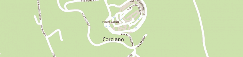 Mappa della impresa mvu di versiglioni mauro a CORCIANO