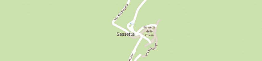 Mappa della impresa carabinieri a SASSETTA