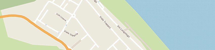 Mappa della impresa residence ranieri sas a CASTIGLIONE DEL LAGO