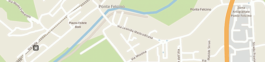 Mappa della impresa bacoccoli antonella a PERUGIA