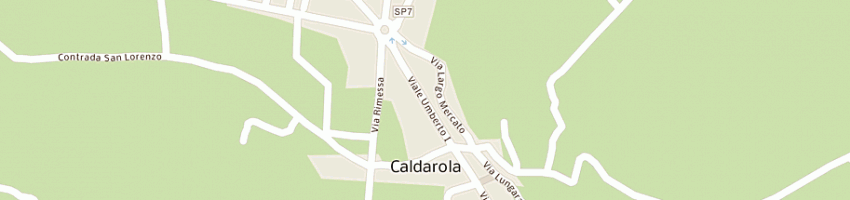 Mappa della impresa sc dell infazia - vle umberto i a CALDAROLA