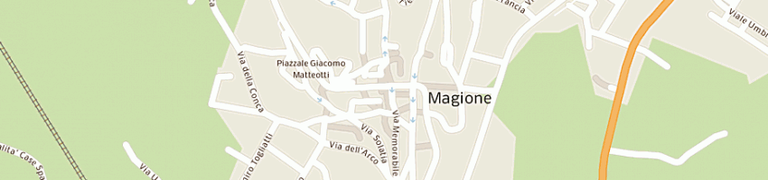 Mappa della impresa vision di mazzeo gaspare a MAGIONE