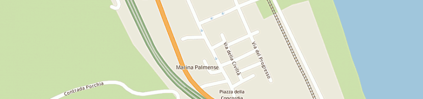 Mappa della impresa sollini raniero srl a FERMO