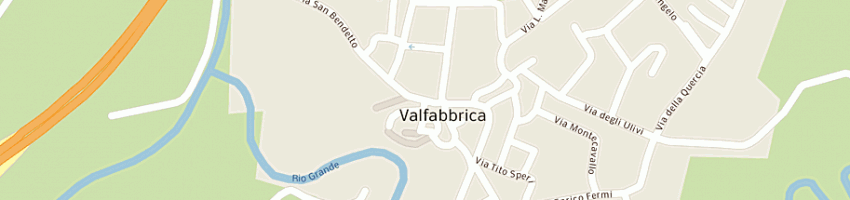 Mappa della impresa assicurazioni generali (spa) a VALFABBRICA