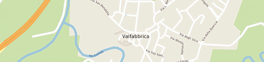 Mappa della impresa antoniacci enrico a VALFABBRICA