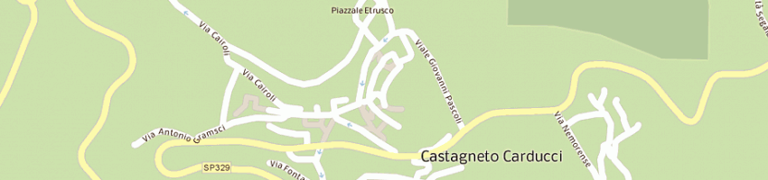 Mappa della impresa comune di castagneto carduci a CASTAGNETO CARDUCCI
