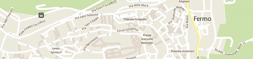 Mappa della impresa agostini gianfranco a FERMO