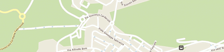 Mappa della impresa tipografia la nuova rapida di santanafessa maurizio a FERMO