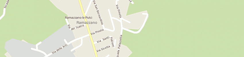 Mappa della impresa rossi roberto a PERUGIA