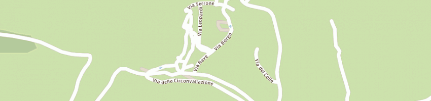 Mappa della impresa municipio di serrapetrona a SERRAPETRONA